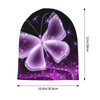 Skull Cap Purple Dream Butterfly Beanie Balaclava Women for Men