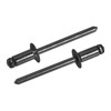 sourcing map 50Pcs 5/32"x3/8" Aluminum Countersunk Blind Rivet, Open-End Type
