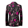 Cloudstyle Mens Embroidery Tux Dress Suit Jacket Formal Print Prom