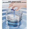 MURRI&MURRDI Retainer Case, Denture Bath Box with Strainer Basket, Mouth