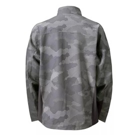Orvis Men's PRO LT Softshell Pullover, Steel Camo - Large