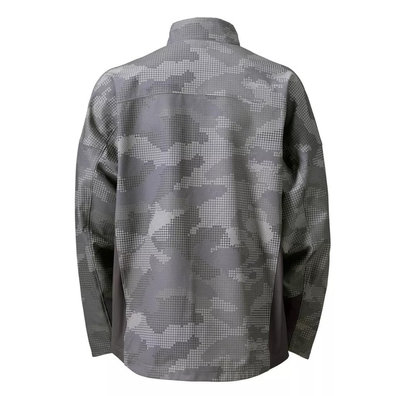 Orvis Men's PRO LT Softshell Pullover, Steel Camo - Large