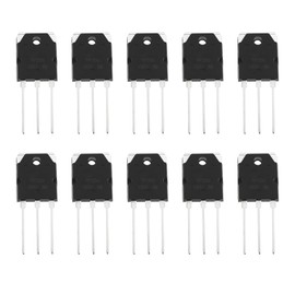 ECSiNG 10pcs 3pin TIP35C Transistor 100V 25A 125W TO-3PN for ISC Integrated System Amplifier in Electronic Circuit