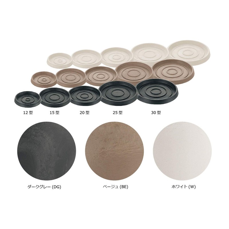 Richell 000973 Botany Plate, 12 Type, Diameter 4.9 x Height