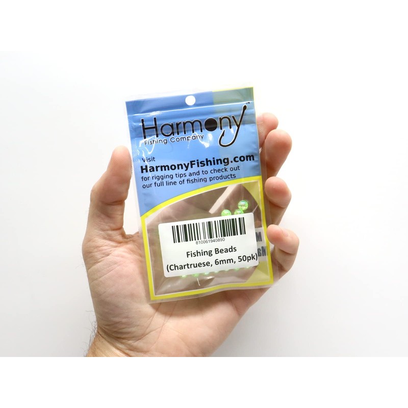 Harmony Fishing - Holographic Beads for Fishing Rigs, Baits &
