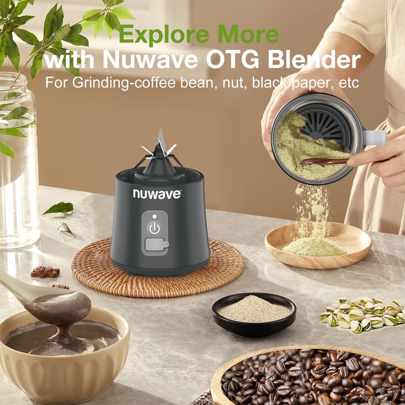 Nuwave Portable Blender for Smoothies and Shakes, 2025 New &