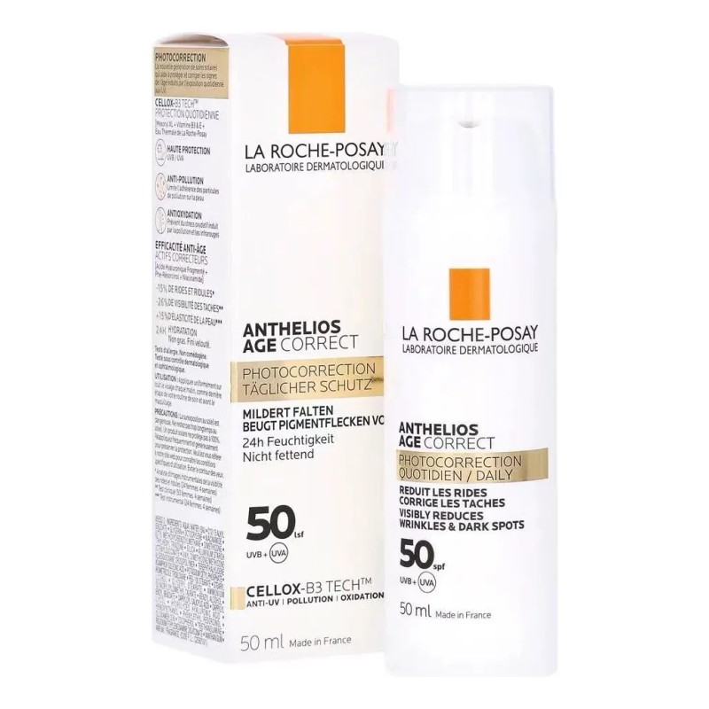 Gel Crema La Roche Posay Anthelios Age Correct Fps50 50ml