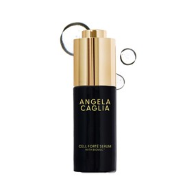 Cell Forté Serum | Miles de millones de exosomas, factores de crecimiento y péptidos derivados de células madre humanas con ácido hialurónico - Reduce el daño solar y la hiperpigmentación - Fórmula 4
