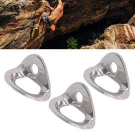 Colgador de Escalada de 10 Piezas, Anclajes de Escalada de Roca de Acero Inoxidable Livianos para Protecci¨®n de Ingenier¨ªa de Exploraci¨®n de Cuevas