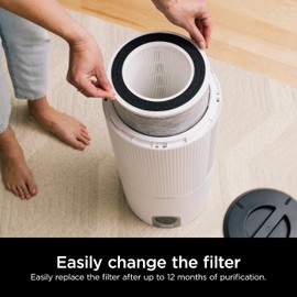 Shark Air Purifier Anti-Allergen True HEPA Filter with Fumes Lock, Compatible with HP201, HP202 & HP232 (HE2FKPRO)