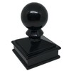 2" x 2" Aluminium Ball Top Post Cap for Metal