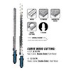 Spyder 300037 Jig Saw Variety Pack, T-Shank, 8-Piece,Silver