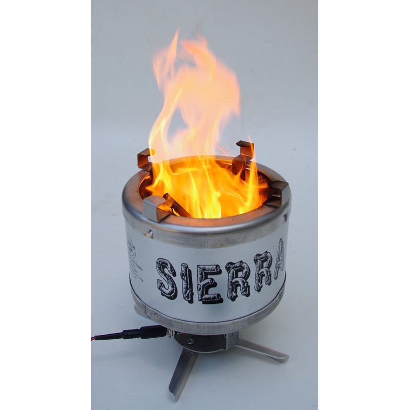 Sierra Stove Wood Camping/Backpacking Stove Boil 1 qt of water