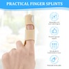 Pack of 5 Finger Splint + 5 Finger Protectors, Elastic