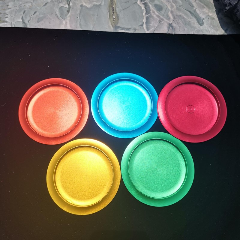 Beasygocean Disc Golf Aluminum Mini Marker, Metal Disc Golf Mini
