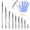 9 PcsMagnetic Screwdriver Bits, High Magnetic Screwdriver Drill Bit Set,