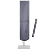 SUPERJARE Updated Patio Umbrella Cover with Rod for 7 to