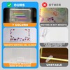 LED Drawing Board, 14'' Acrylic Note Board with Colors, Include