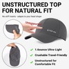 Oversized XL XXL Waterproof All Weather Performance Running Cap Recycled