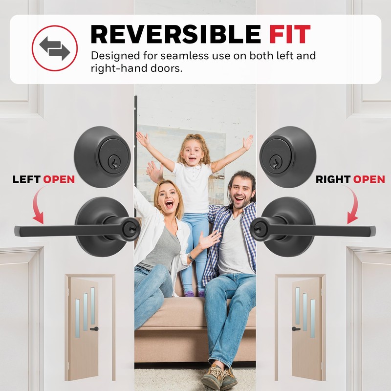 Honeywell Safes & Door Locks Interior Door Handle – Lever