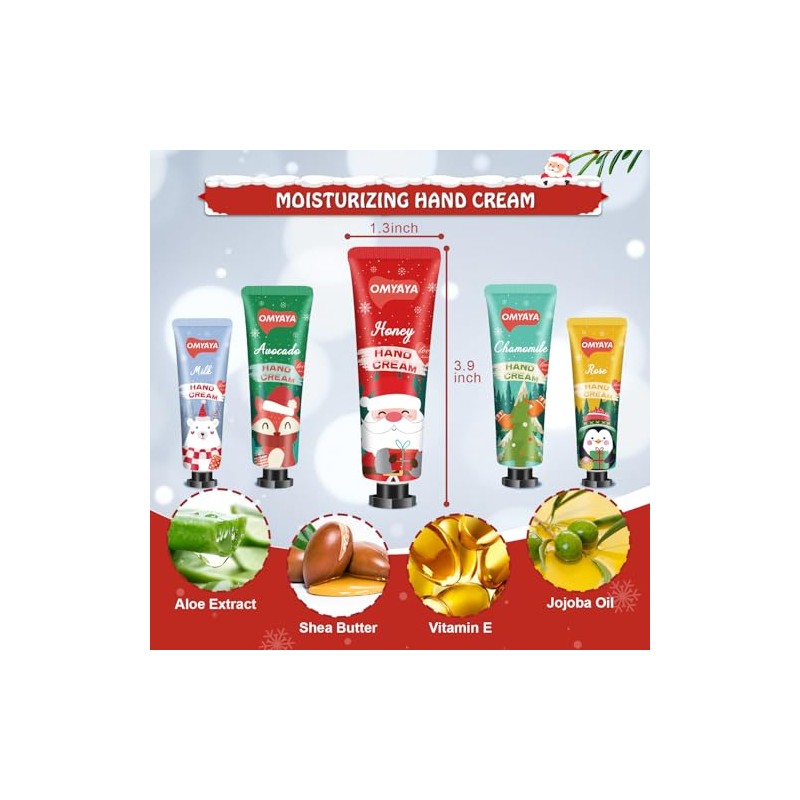 Paquete de 40 regalos navideños a granel, mini set de