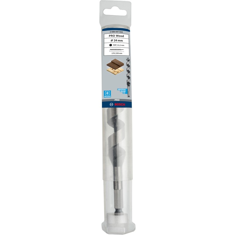 Bosch 2608597634 Hexagon Wood Auger Bit