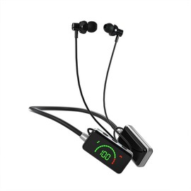 S2 Neckband Bluetooth Headphones, 90H Playtime, Bluetooth 5.3 Earphones with 10mm Drivers, Low Latency Game Mode, TF Card Support, 7 EQ Mode, Type-C Fast Charging, Sweatproof Sport Earbuds