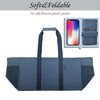Finnhomy 42L Extra Large Utility Tote Bag, Oxford Fabric Reusable