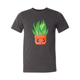 Cute Kawaii Aloe Vera T-Shirt, Gardener T-Shirt, Plant Lover Gift, Nature T-Shirt, Vegan T-Shirt