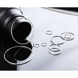 LeisuDay - Hoop Earrings for Women Made of Genuine 925 Sterling Silver, Large Hoop Earrings for Women Girls, Silver, No Gemstone