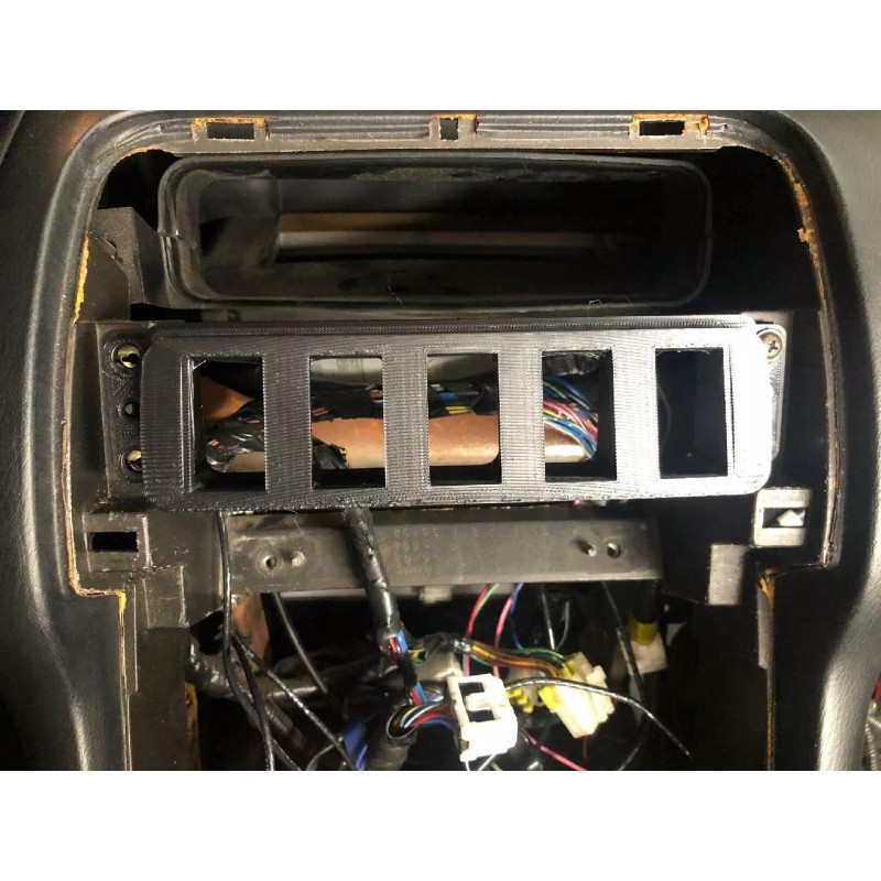 Riot Engineering 95-98 240sx Blank Switch Panel - S14 AC