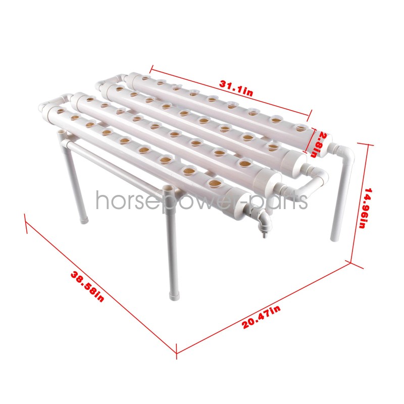 OE QUALITY 31.1'' Hydroponic Tower with Water Pump 60Hz 36