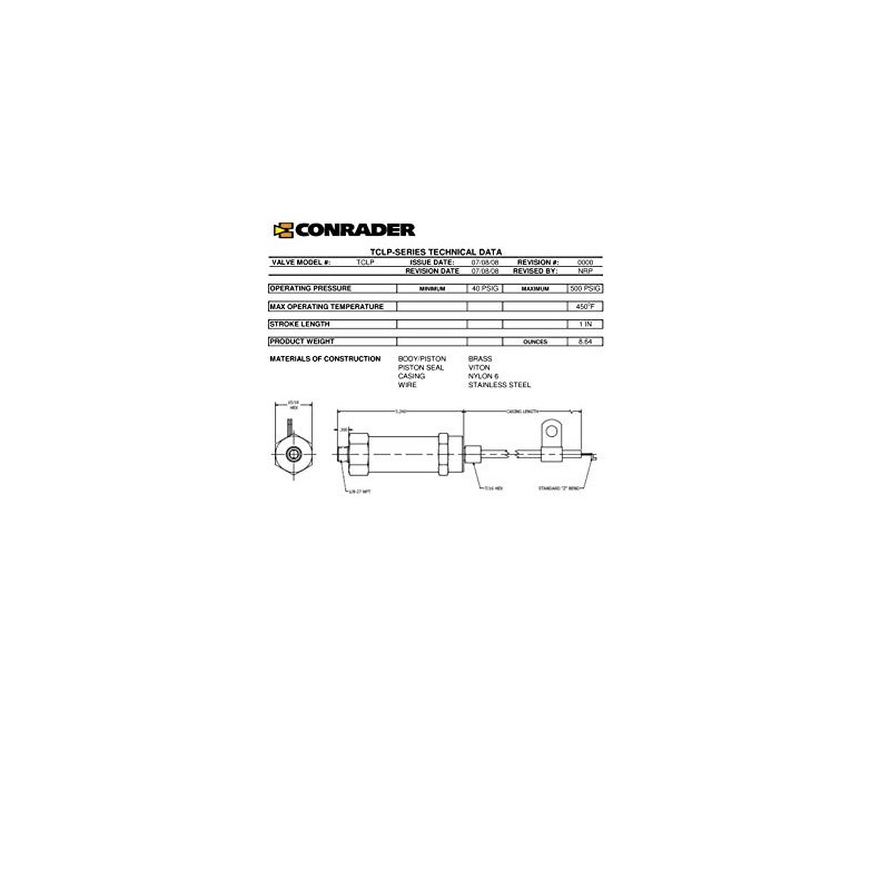 CONRADER Throttle Control Cable BULLWHIP for Gas AIR COMPRESSORS 8HP