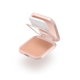 KIKO Milano Skin Lover Refining Face Powder Foundation 06, Feuchtigkeitsspendende, Vereinheitlichende Kompaktpuder-Foundation