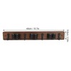 2pcs Mop Broom Holder 3 Positions 4 Hooks Wall Mount