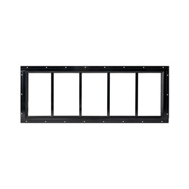 Shed Windows 10x29- Fixed Design with Tempered Glass (Brown)