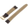 Hadley-Roma Women's 14mm Watch Strap, Color:Brown (Model: LSL502RB 140)