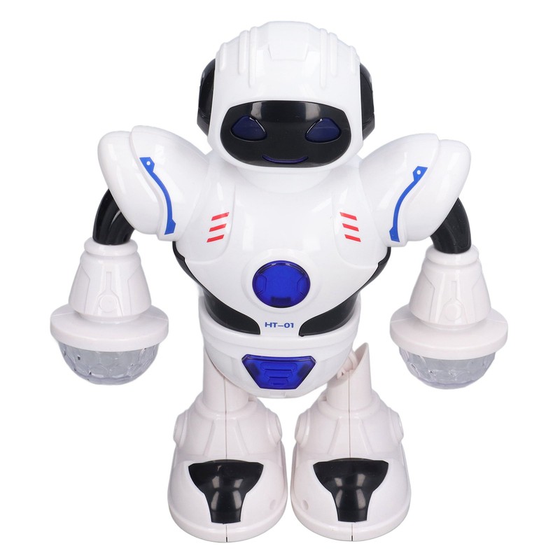 Electric Robot Toys Cooling Light Swing Arms Legs Dancing Robot