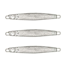 Orurdo Fishing Gear DIY Series Unpainted Lures Metal Jig F (1.4 oz (40 g) / 3 Pieces Set qm100005c03