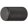 JUVA H10049 Aluminium Furniture Knobs, Black Cupboard Knobs, Vintage for