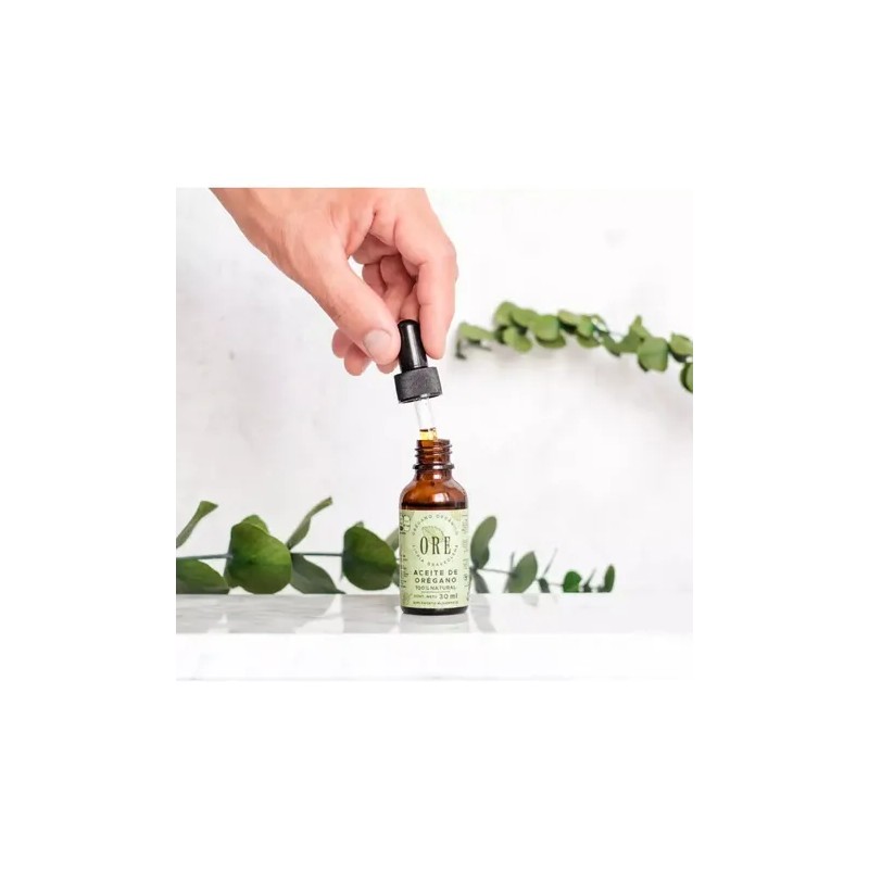 Aceite De Orégano, Ore, 30 Mls Gotero Individual Sabor Orégano