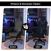 Yilnlg 4Pcs Stretch Gaming Chair Cover Breathable Washable Protective Cover