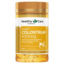Healthy Care Super Colostrum 400mg Chewable Tab X 200
