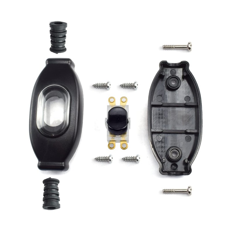 SDTC Tech 1-Pack Waterproof Inline Rocker Light Switch Outdoor Wire