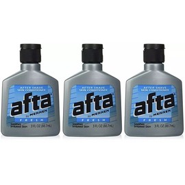PACK OF 3* Afta FRESH by Mennen AFTER SHAVE Lotion Skin Conditioner 3 oz 88.7 ml