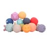 16PCS Baby Soft Textured Sensory Balls Toddlers Exploration Toys Sensory