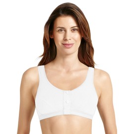 Anita Care 5315X-006 Women's ISRA White Cotton Non-Padded Non-Wired Support Coverage Mastectomy Full Cup Bra 40D