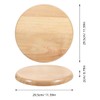 DOITOOL Bar Stool Seat Replacement: Round Stool Wood Replacement Seat