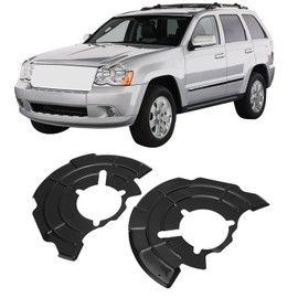 Brake Rotor Dirt Shield, 52090432AC DamageResistant Front Brake Disc Dust Shield for Car