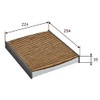 VALEO 701029 Filter Interior Air Protect Max Polyphenol with Activated